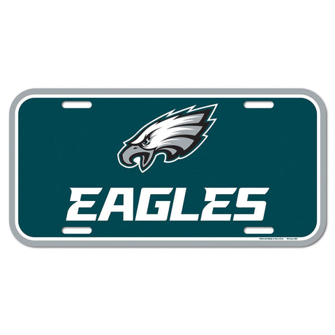 Philadelphia Eagles Logo Plastic License Plate NEW!! Free Shipping