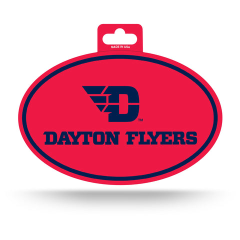 Dayton Flyers Oval Decal Sticker Full Color NEW 3x5 Inches Free Ship