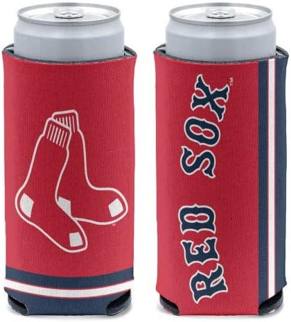 Boston Red Sox Slim Can Koozie Holder Collapsible