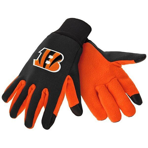 Cincinnati Bengals Texting Gloves NEW One Size Fits Most FOCO