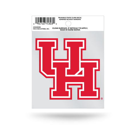 Houston Cougars Static Cling Sticker NEW!! Window or Car! NCAA