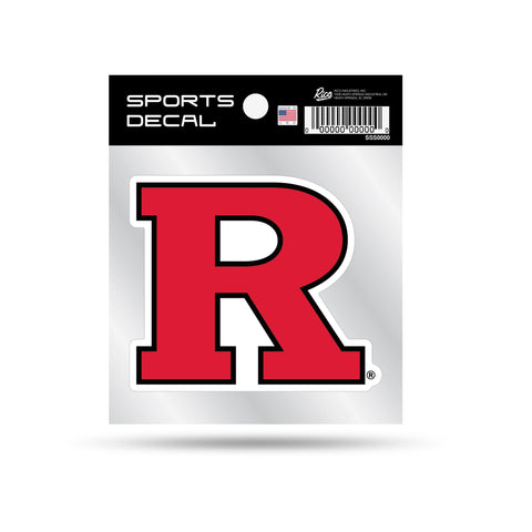 Rutgers Scarlet Knights Logo 3x3 Inches Die-Cut Decal Window, Car or Laptop!