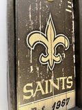 New Orleans Saints Bottle Opener Sign NEW 5x12 Inches Free Shipping
