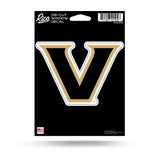 Vanderbilt Commodores Die Cut Decal NEW!! 5 X 4 Window, Car or Laptop!