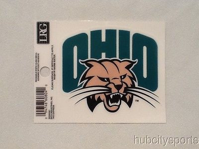 Ohio Bobcats Static Cling Sticker NEW!! Window or Car! NCAA