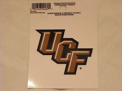 Central Florida Knights Logo Static Cling Sticker NEW!! Window or Car! NCAA UCF