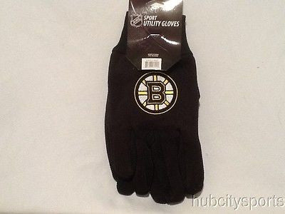 Boston Bruins Sport Utility Work Gloves NEW! NHL Free Shipping