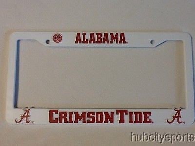 Alabama Crimson Tide License Plate Cover Frame NEW!!