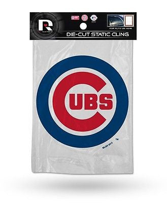 Chicago Cubs Die Cut Static Cling Decal Sticker 5 X 5 NEW!! Car Window MLB