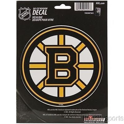 Boston Bruins Die Cut Decal NEW!! 5 X 5 Window, Car or Laptop!