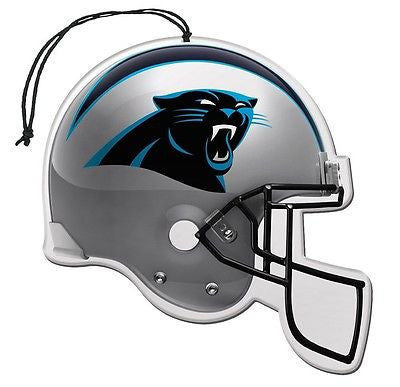 car football helmet Carolina Panthers Helmet Air Freshener Vanilla Scent 3 Pack Car Truck – Hub City Sports