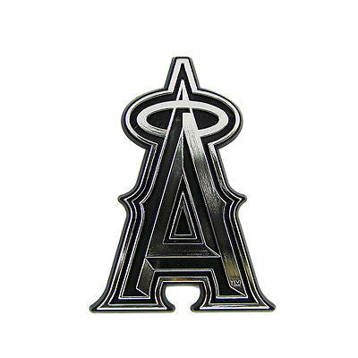 L Angels Sticker Los Angeles Angels of Anaheim Logo 3D Chrome Auto Decal Sticker NEW ...