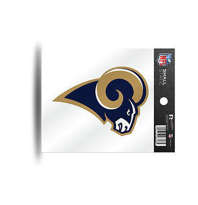 Los Angeles Rams Logo Static Cling Sticker NEW!! Window or Car! NFL