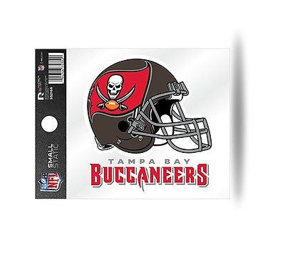 Tampa Bay Buccaneers Helmet New Logo Static Cling Sticker Window or Car! NFL