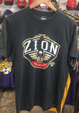 Zion Williamson New Orleans Pelicans Blue Shirt Free Shipping! Pels Logo