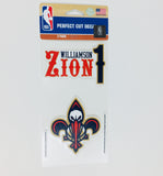 Zion Williamson Set of 2 Die Cut Decal Stickers Perfect Cut Free Ship Pelicans