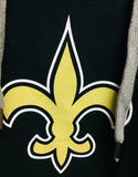 New Orleans Saints Womens Black Hoodie Sweatshirt '47 Size S-XL Encore