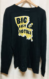 New Orleans Saints Long Sleeve Black Shirt Big Easy Football '47 Sizes S-XXL