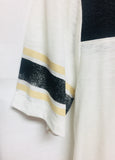 New Orleans Saints Womens White Shirt V-Neck '47 Sizes S-XL