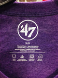 LSU Tigers 2019 National Champions Women's Purple Shirt Sizes S-L Confetti