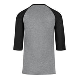 New Orleans Saints Gray Raglan Shirt '47 Dual Blend