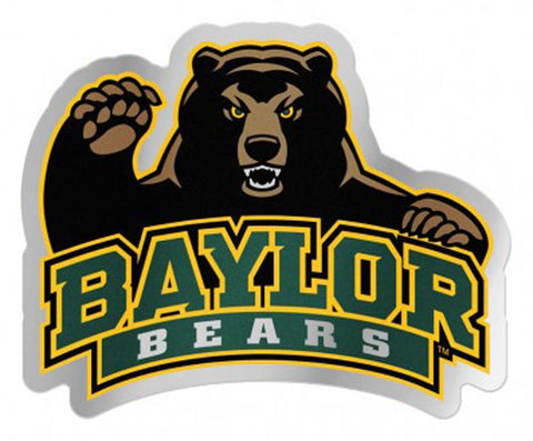 Baylor Bears Logo Auto Badge Decal Sticker NEW Truck Car