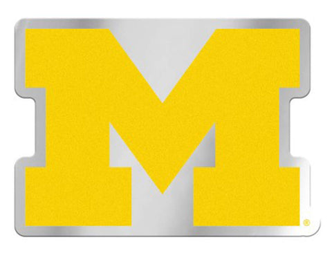 Michigan Wolverines Logo Auto Badge Decal Sticker NEW Truck Car