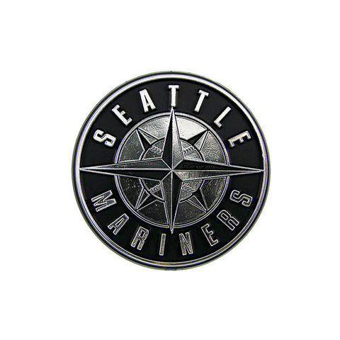 Seattle Mariners Logo 3D Chrome Auto Decal Sticker NEW! Truck or Car