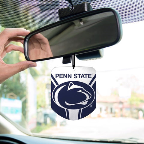 Penn State Nittany Lions Air Freshener Fresh Scent 2 Pack Car Truck NEW 3x3 Inches
