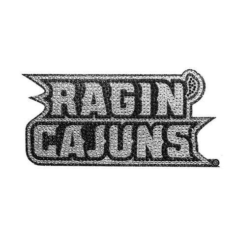Louisiana Ragin Cajuns *Bling* Emblem Decal Sticker Rhinestones NEW Truck Car