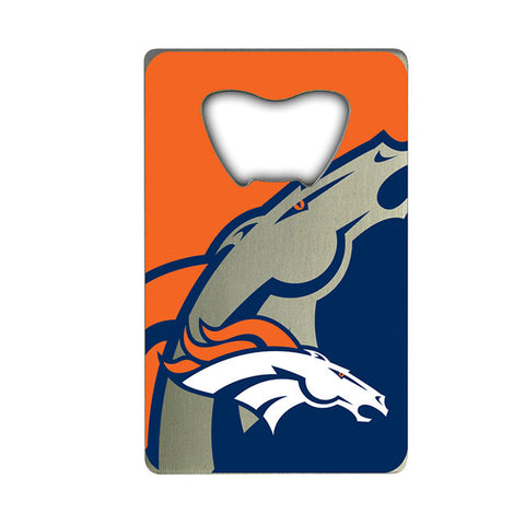 Denver Broncos Credit Card Style Bottle Opener NEW!! Free Shipping!!!