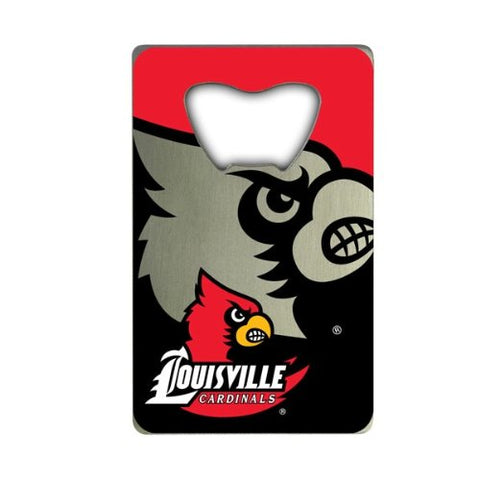 Louisville Cardinals Credit Card Style Bottle Opener NEW!! Free Shipping!!!