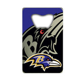 Baltimore Ravens Credit Card Style Bottle Opener NFL NEW!! Free Shipping!!!