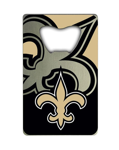 New Orleans Saints Credit Card Style Bottle Opener NFL NEW!! Free Shipping 2x3 Inches