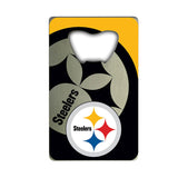 Pittsburgh Steelers Credit Card Style Bottle Opener NEW!! Free Shipping!!!