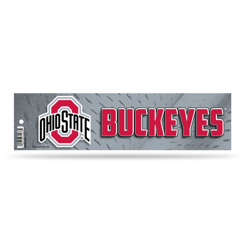 Ohio State Buckeyes Bumper Sticker NEW!! 3 x 11 Inches Free Shipping! Gray