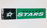 Dallas Stars Bumper Sticker NEW!! 3 x 11 Inches Free Shipping! Wincraft