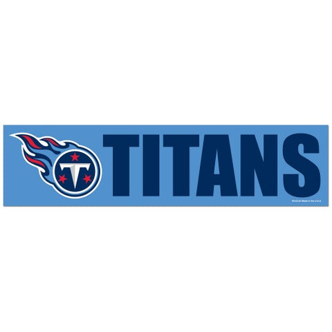 Tennessee Titans Bumper Sticker Green NEW!! 3x11 Inches Free Shipping! Wincraft