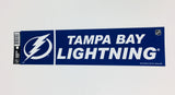 Tampa Bay Lightning Bumper Sticker NEW!! 3 x 11 Inches Free Shipping! Wincraft