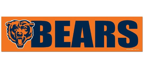 Chicago Bears Bumper Sticker NEW!! 3 x 11 Inches Free Shipping!