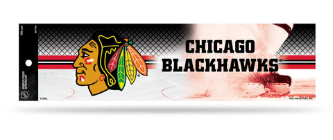 Chicago Blackhawks Bumper Sticker NEW!! 3 x 11 Inches Free Shipping! Rico