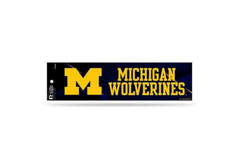 Michigan Wolverines Bumper Sticker NEW!! 3 x 11 Inches Free Shipping! Rico