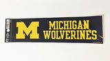 Michigan Wolverines Bumper Sticker NEW!! 3 x 11 Inches Free Shipping! Rico