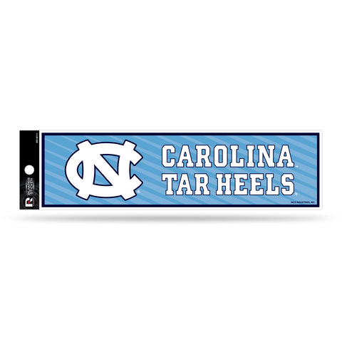 North Carolina Tar Heels Bumper Sticker NEW!! 3x11 Inches Free Shipping! Rico