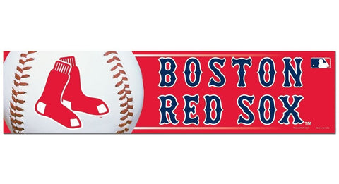 Boston Red Sox Bumper Sticker NEW!! 3 x 11 Inches Free Shipping!
