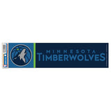 Minnesota Timberwolves Bumper Sticker NEW!! 3 x 11 Inches Free Shipping! Wincraft