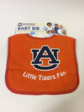 Auburn Tigers Baby Bib Cotton NEW!