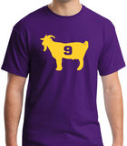 Joe Burrow #9 GOAT Purple Shirt Greatest of all Time LSU Tigers Heisman