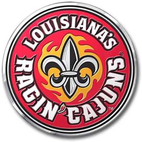 Louisiana Ragin Cajuns Logo 3D Color Auto Emblem NEW!! Truck or Car!