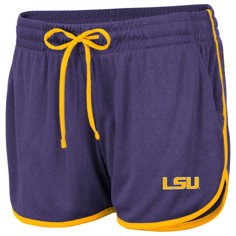 LSU Tigers Womens Purple Shorts Sizes S-XL Free Shipping Toulon